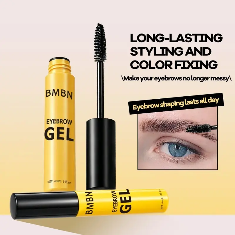 Extreme Hold Brow Styling Glue, 16H Waterproof Long Lasting Brow Setting Gel, Lightweight Non-Sticky No Flake Formula Lifts Brows For Natural Feathery Look, Defines Shapes Eyebrows With Nourishing Serum, Sweatproof Easy Apply Brow Fix Makeup