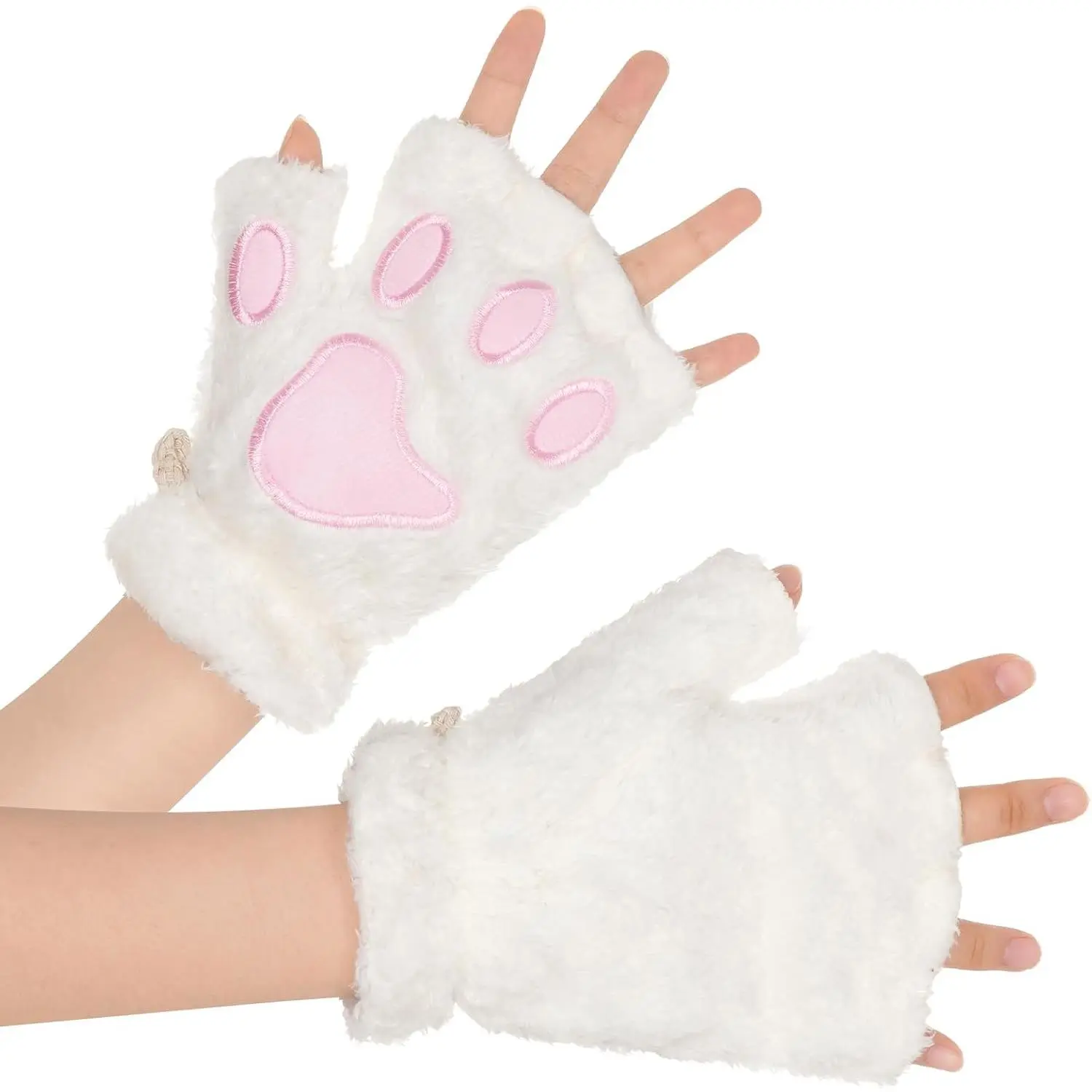 Cat Paw Gloves for Halloween Cosplay Costume