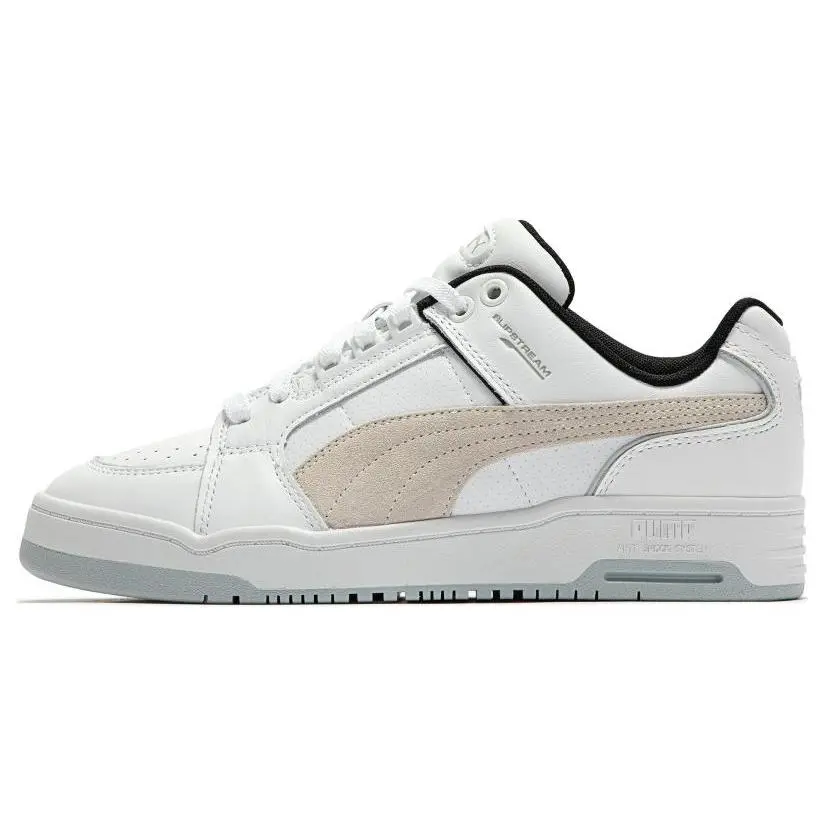 PUMA Slipstream Retro Sum Fabric Synthetic Leather Low-Top Sneakers 386528-02