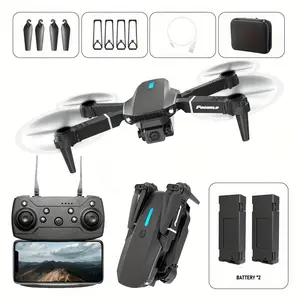 [Remote Control Drone] E88 remote control drone, made of ABS material, wear-resistant and crash-proof, easy to operate, suitable for beginners, ideal birthday gift