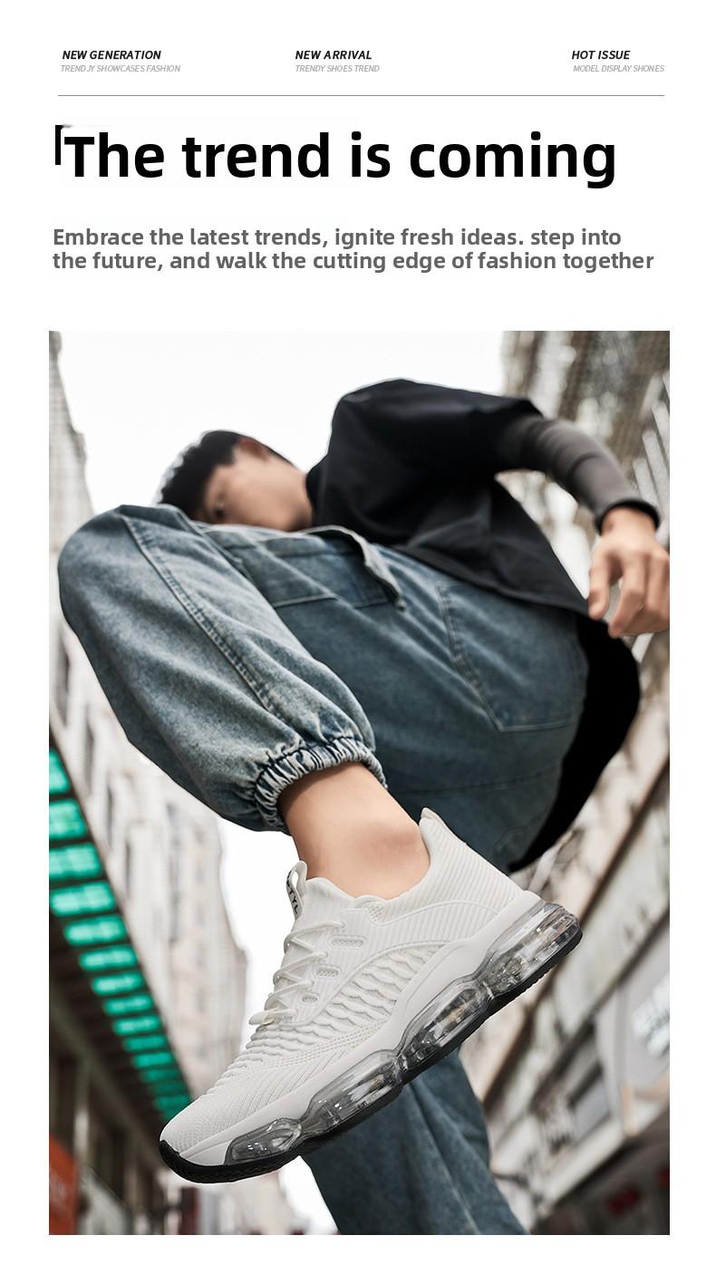 Mesler Men's Sporty Solid RoundToe Laces Trainers, Fashionable Lace UpFront Mesh Breathable Comfortable Sports Air Running Shoes Sporty Lightweight Breathable Running Shoes For Exercise & Daily Wear