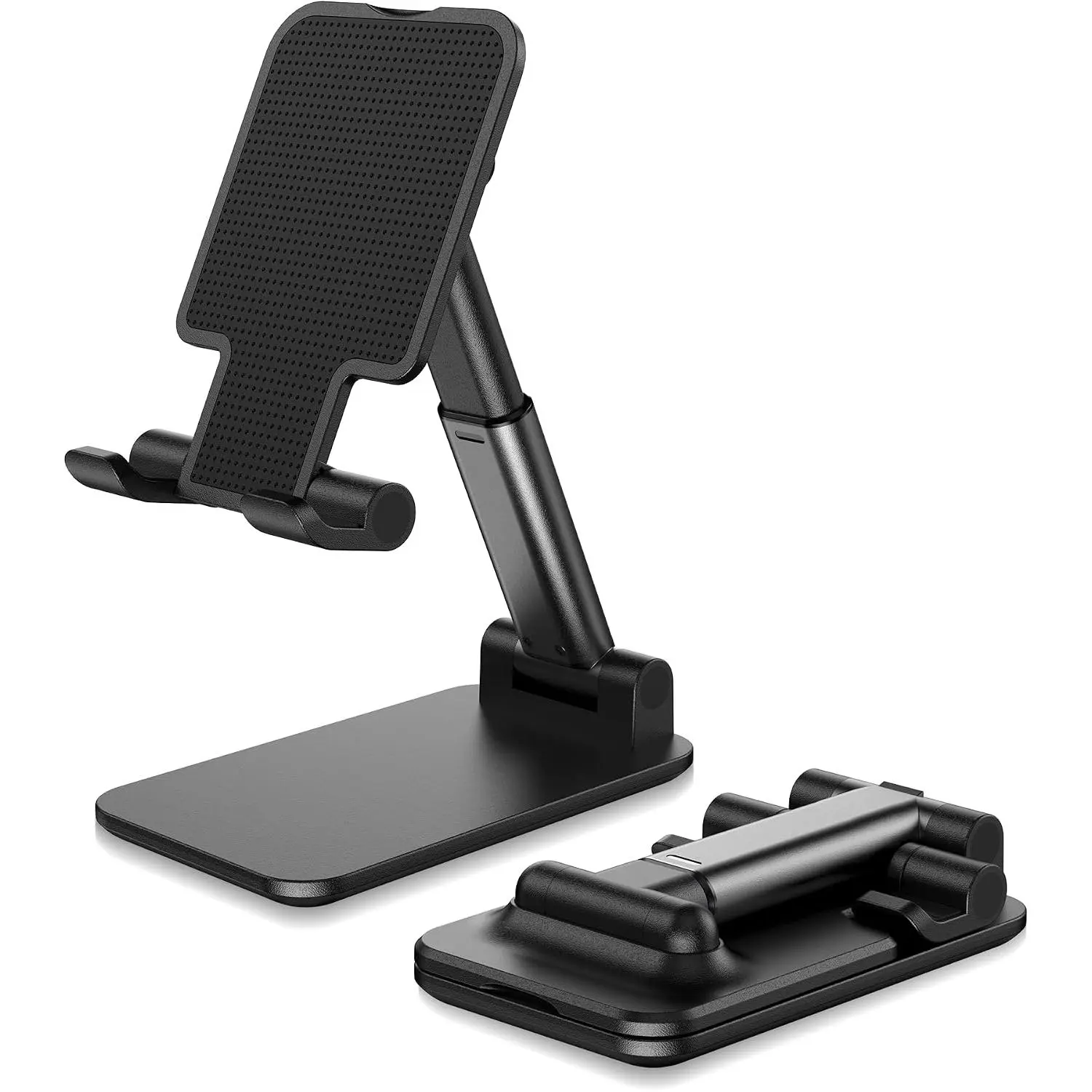 Cell Phone Stand For Desk, Height Angle Adjustable Foldable Phone Holder