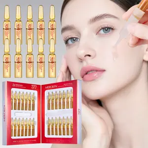 Mercilen Hydrating Essence 2mlx28, Rich in Arbutin and Hyaluronic Acid, Daily Facial Care, Moisturizing and Firming, Suitable for All Skin Types, Travel Essential