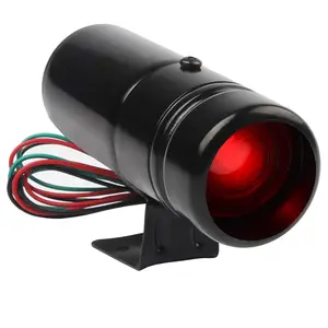 Gauge Shift Light Car Adjustable Tachometer Shift Alarm Light Red Light Adjustable RPM Shift Light Universal Shift Warning Light 1000-11000 Rpm for 4 6 8 Cylinder Engines