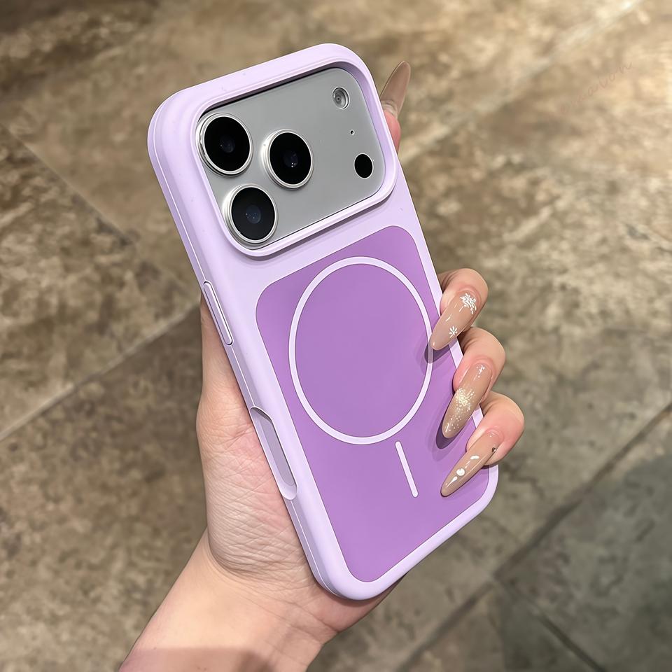 New Liquid Silicone Magnetic Phone Case For iPhone 17 Air 15 14 13 16 17 Pro Max Plus Magsafe Official Charging Protector Cover