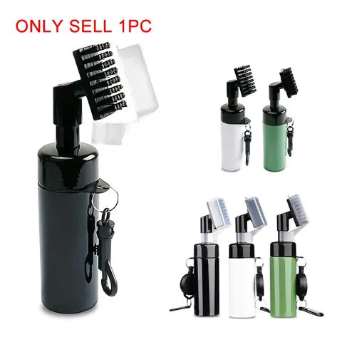 Golf Club Cleaning Brush, Press Type Water Bottle Brush, Golf Club Head Groove Cleaner, Golf Accessories, Golf Gifts, Perfect Gift