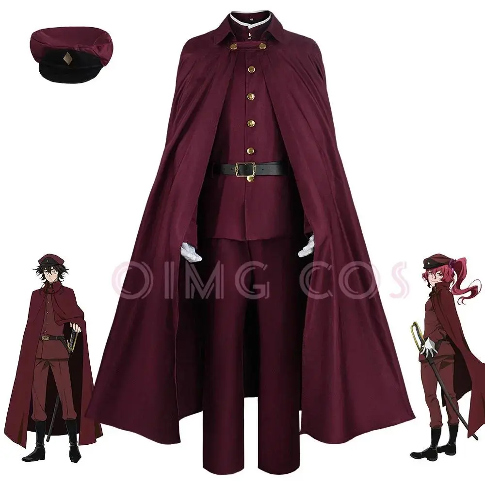 Okura Teruko Cosplay Suehiro Tecchou  Costume Bungo Stray Dogst Adult Uniform Wig Anime Halloween Game Costumes Character Outfit