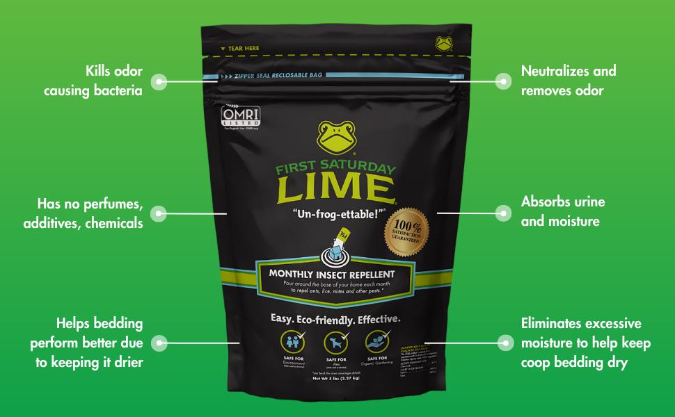 First Saturday Lime 5lb Bag