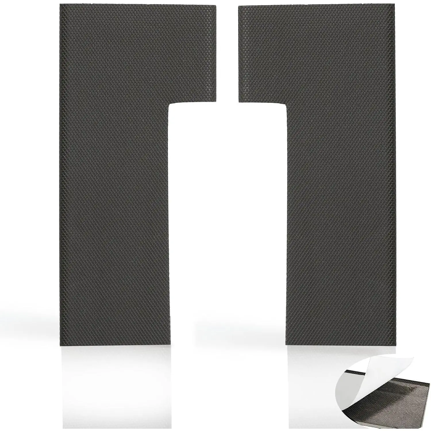 Door Corner Seal Pad for Therma-Tru, Self-Adhesive 3.5" x 1.7", 1 Set | PEVA Film Coating, Against Drafts & Noise, Cut-to-Fit Design,Suitable Left and Right Exterior Door Entry Frame