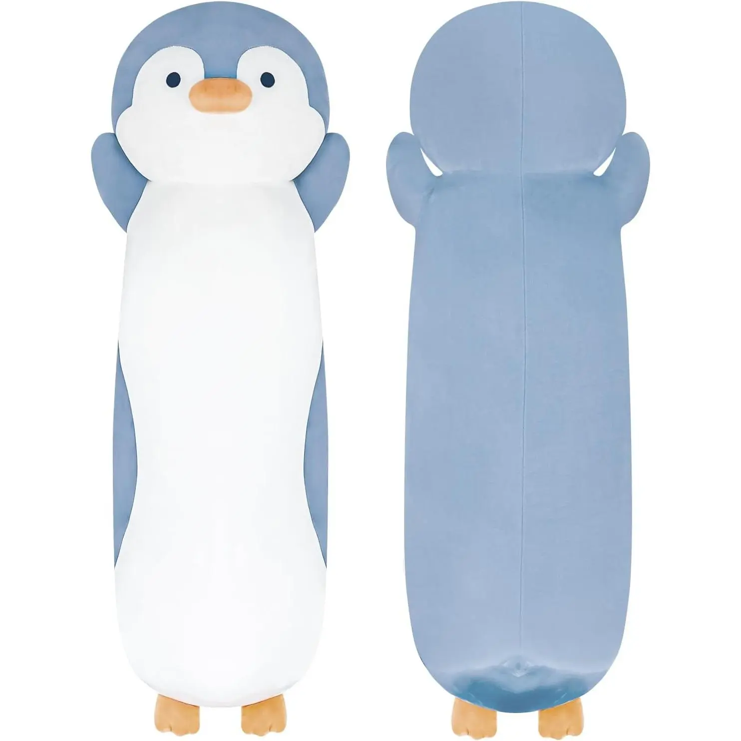 36" Animal, Soft Long Cuddle Pillow, Cute Blue Plush Body Pillow Plushies Toy Gift for Kids, Boy and Girls Birthday, Easter