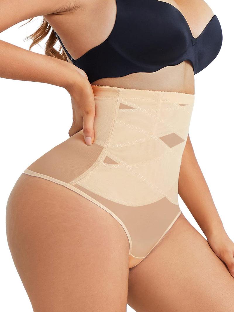 Women's High Waist Shapewear Panty, Tummy Control  Shaper Bottoms, High Stretch Shapewear Bottoms for Daily Wear, High Waisted Shapers