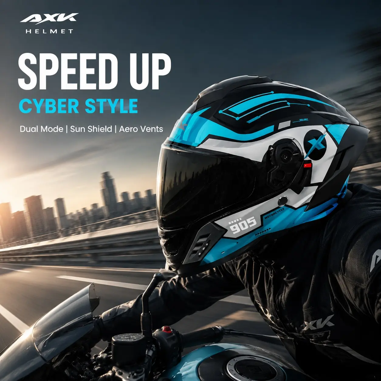 Motorcycle Full Helmet with Drinking Port, All-Season Unisex Electric Bike Winter Warm Impact Protection Safety Helmet