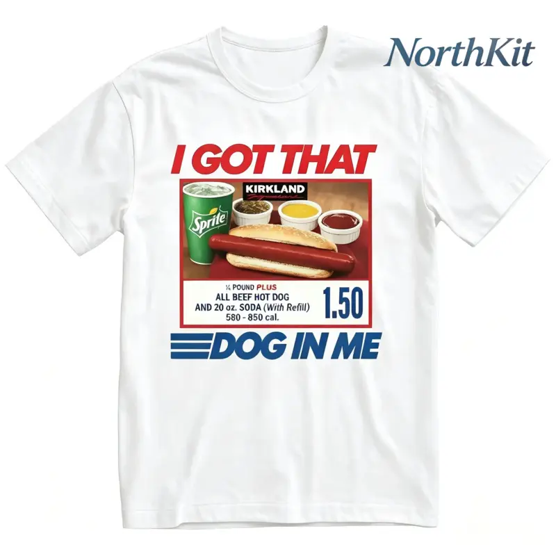 I Got That Dog In Me Graphic T-Shirt, Unisex Oversized Street Style Top, Funny Meme Apparel for Layering with Outerwear, Fits, Baggy, Day