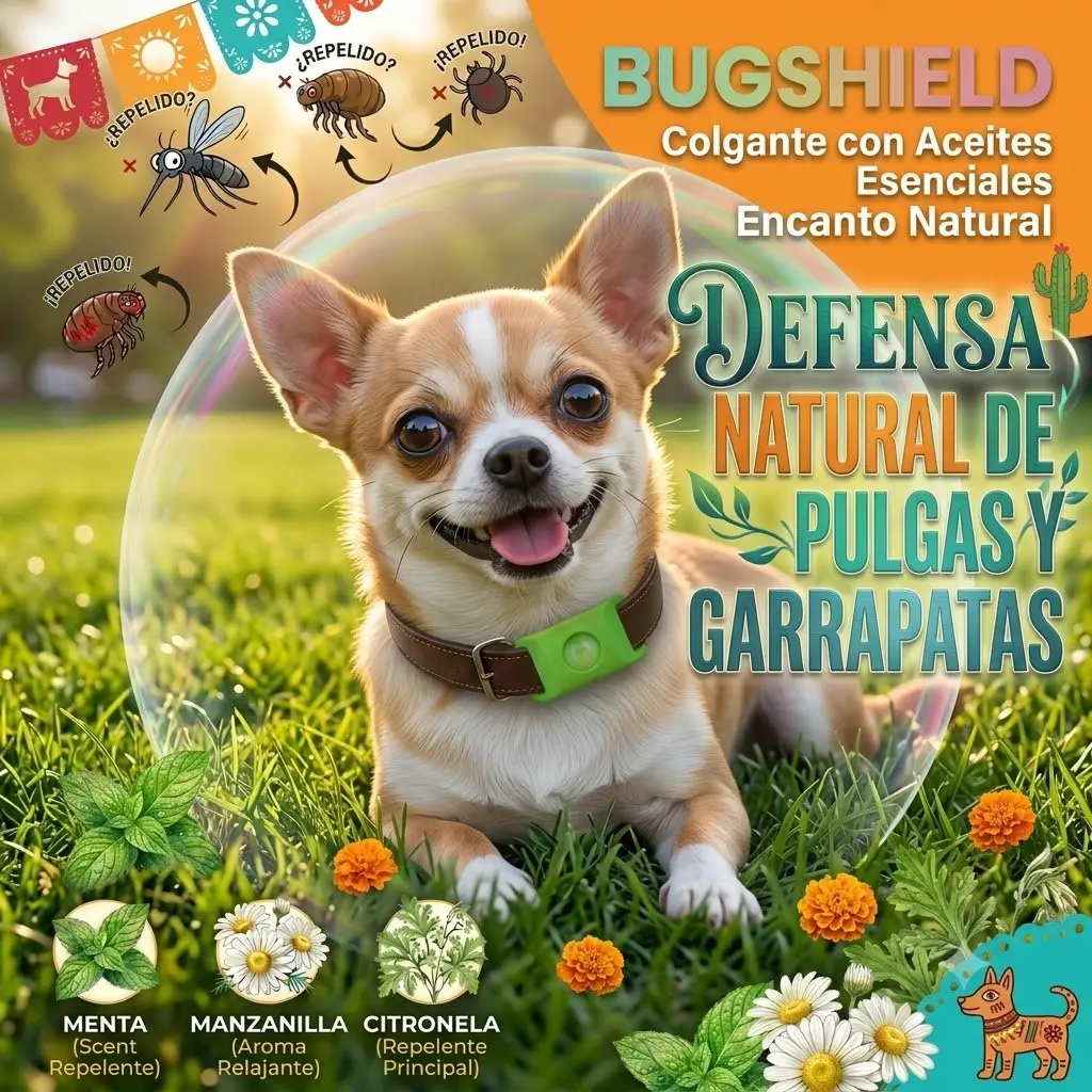 ✨ Bonus Capsule Included! 🌿Natural Essential Oil Collar Charm🌿 Outdoor Protection Supplies for Dogs & Cats 🦟 Helps repel mosquitoes & bugs naturally（Green)