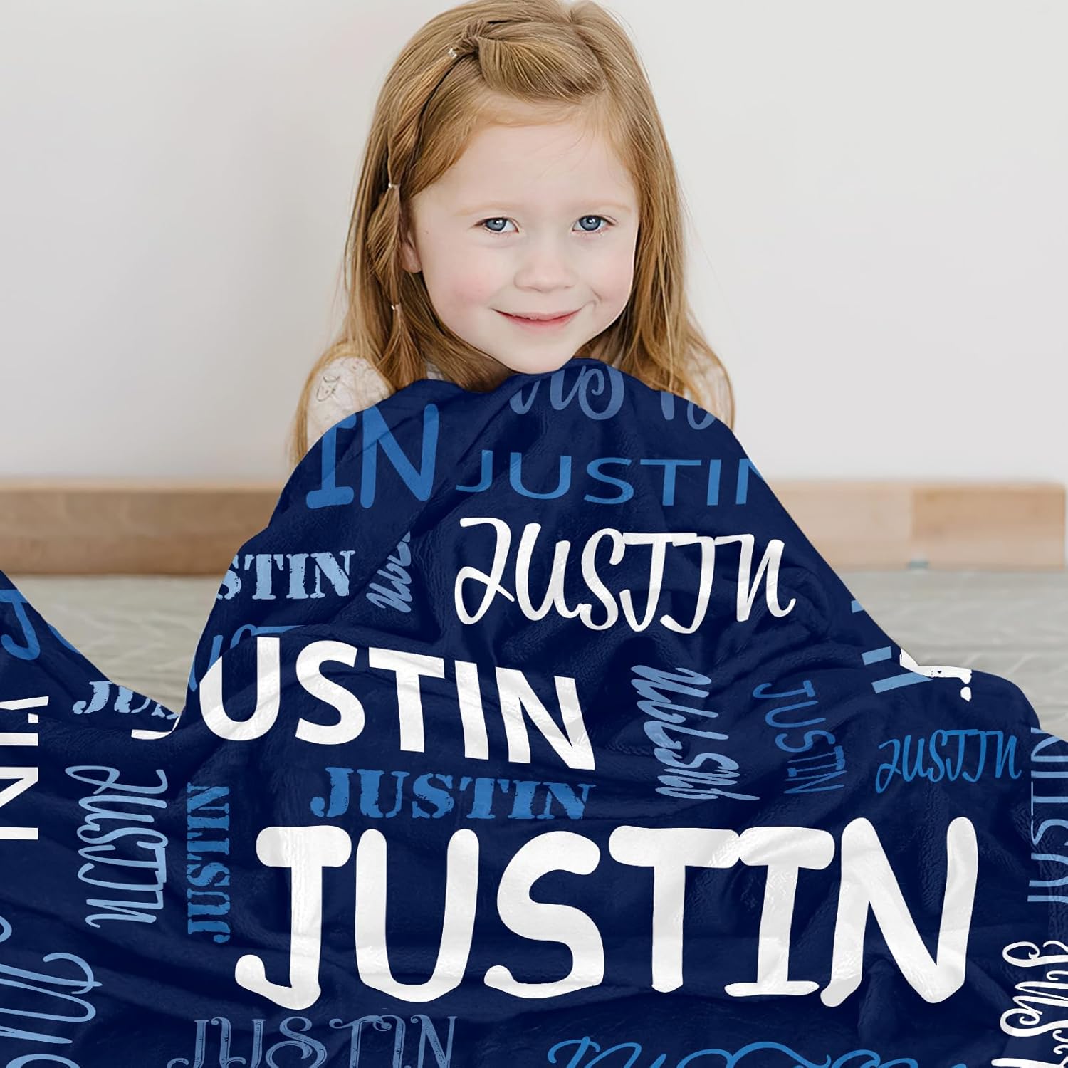 Personalized Blankets and Throws Custom Blanket with Name Customized Flannel Blanket for Kids Christmas Blanket Gifts for Teen Girls Boys
