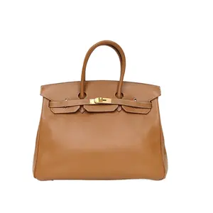 Pre-owned HERMÈS HERMES Birkin 35 Gold(37) Epsom Leather E P206437103