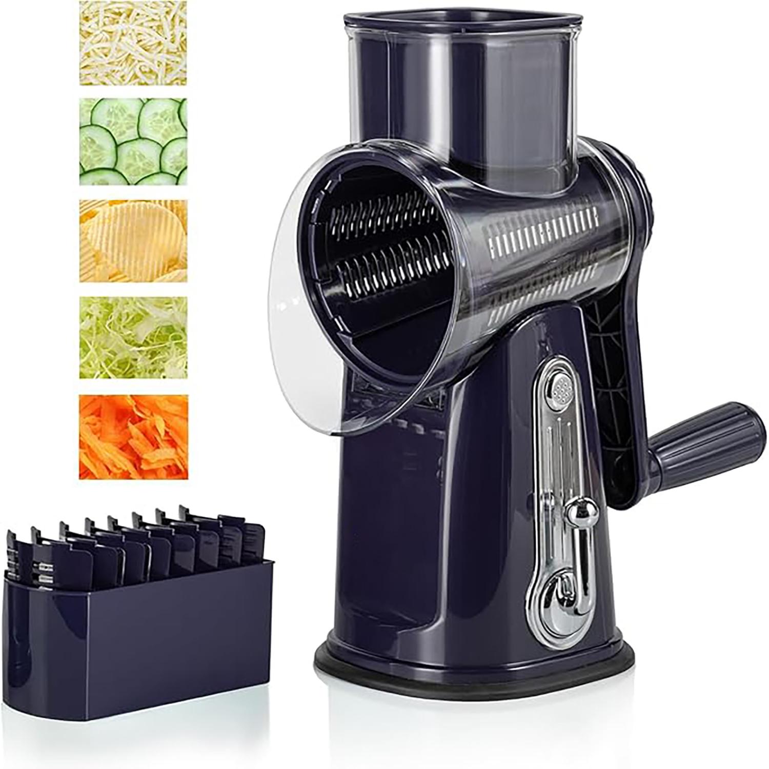 Vegetable shredder, grater, slicer, potato shreds, household peeler, radish, lemon and cucumber slicer