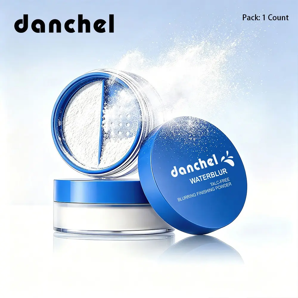 Blurring Finishing Powder, Soft Focus Pore Blur Translucent, Matte Long Lasting Oil Control, Natural Base All Skin Tones Setting Makeup Face Powder