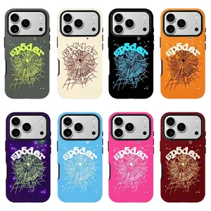 Sp5der 555 Phone Case: A trendy and rugged protective cover that seamlessly blends cutting-edge aesthetics with comprehensive, drop-resistant protection. Compatible with the iPhone 11-17 Pro Max/Plus series and Samsung Galaxy S23-25 series.