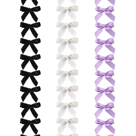 Cute Bowknot Design Hair Clips, Solid Color Hair Accessories for Women & Girls, Minimalist Headwear Suitable for Thick Hair, Hair Styling Clips, Bows for Hair, Hairstyle Accessory
