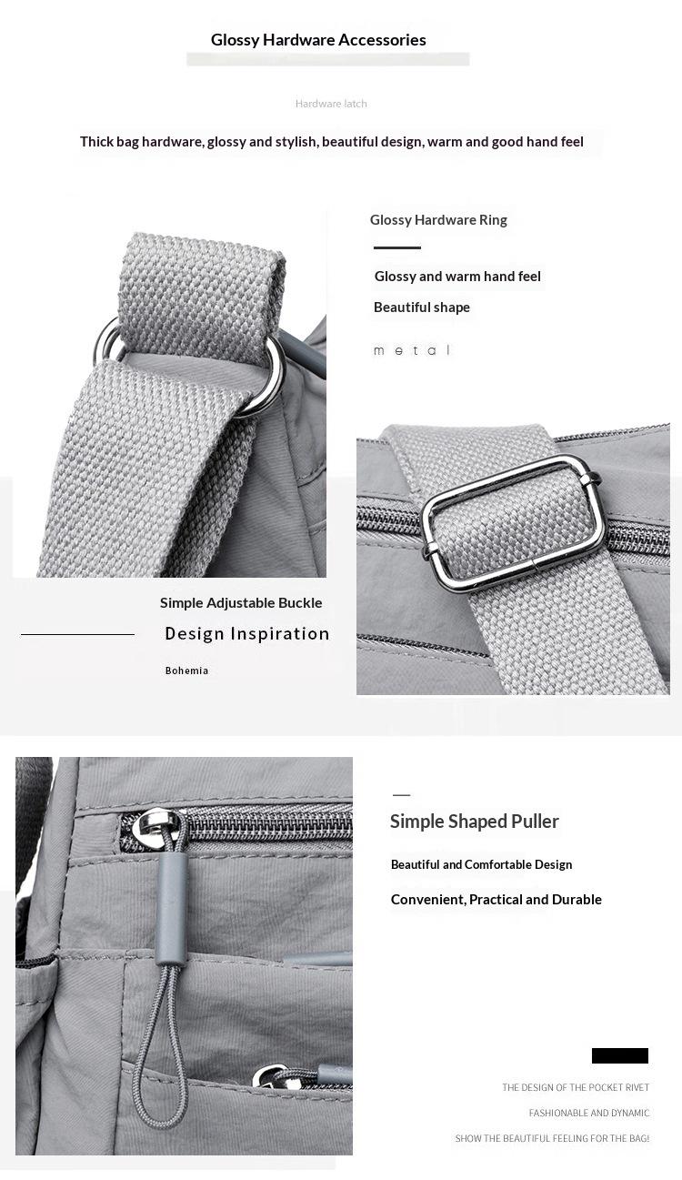 Women's Solid Color Fashionable Multi-pocket Zipper Crossbody Bag for Daily Use, Casual Trendy Versatile High-quality Daily Commuting Bag, Crossbody Purse, Purses For Women, Everyday Bag Women's Solid Color Fashionable Multi-pocket Zipper Crossbody Bag for Daily Use, Casual Trendy Versatile High-quality Daily Commuting Bag, Crossbody Purse, Purses For Women, Everyday Bag