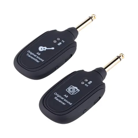 Guitar Wireless Receiver, Electric Harmonica Connector, Electronic Musical Instrument Audio Transmitter for Performance, Bluetooth-compatible Guitar Receiver