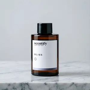 100ml 3.38oz Natural Essential Scent Refill Oil With Eucalyptus Bergamot Tea And Warm Powdery Fragrance Calming Relaxing Aromatherapy Diffuser Liquid For Home Bedroom Spa Indoor Air Freshening And Household Ambience Improvement
