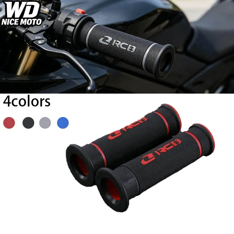 Wd Nice Moto Universal 7/8" 22mm 24mm Motorcycle Handlebar Rubber Gel Grips Replacement, Compatible with Ktm and Yamaha, Ideal for Pit Bike and Motocross, Motorcycle Parts