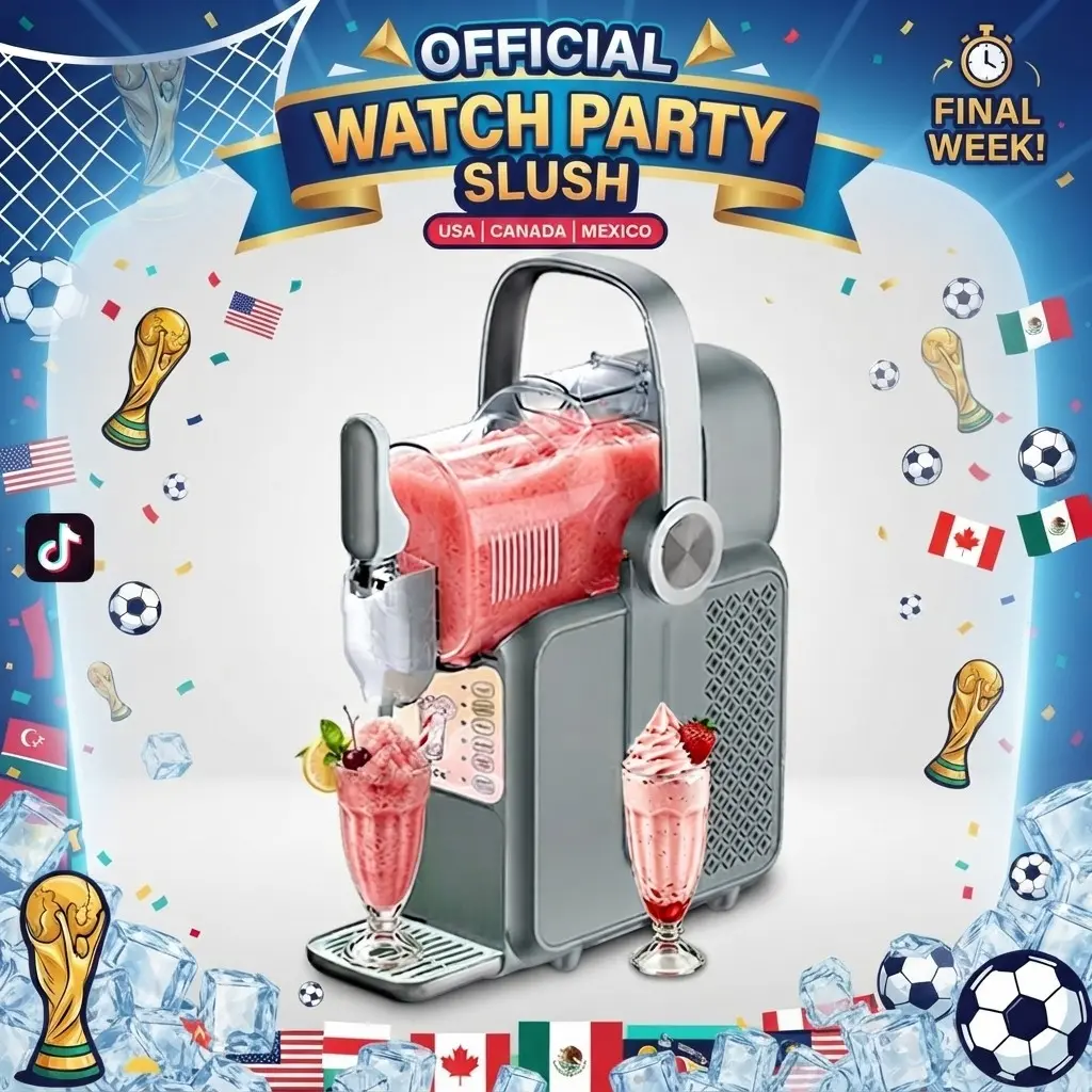 GSEICE 3L Dual Function Slushie Machine - All-in-1 Home Slushy & Ice Cream Maker, 12-Min Fast Freeze, 6 Preset Modes, Auto-Clean, Ideal for Frozen Drinks, Frozen Margaritas, Smoothies, Milkshakes