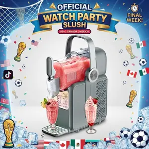 GSEICE 3L Dual Function Slushie Machine - All-in-1 Home Slushy & Ice Cream Maker, 12-Min Fast Freeze, 6 Preset Modes, Auto-Clean, Ideal for Frozen Margaritas, Smoothies, Milkshakes