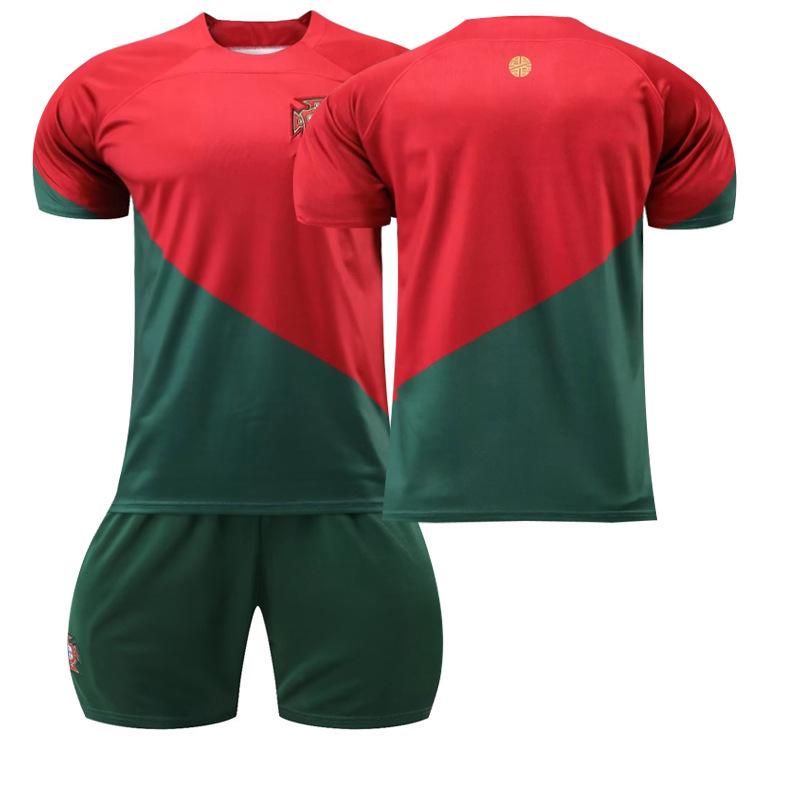 2223 Portugal World Cup football  No. 7 Ronaldo  No. 8 B fee No. 23 Felix short sleeve jersey Mexico Classic Soccer