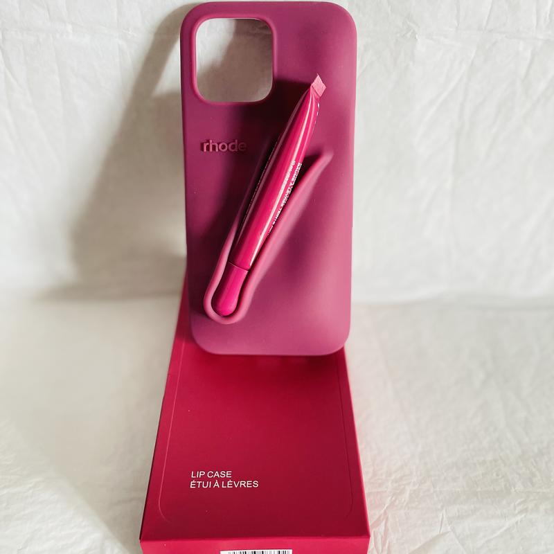 With Lip Gloss Phone Case for iPhone 16 15 14 13 Pro Max Plus