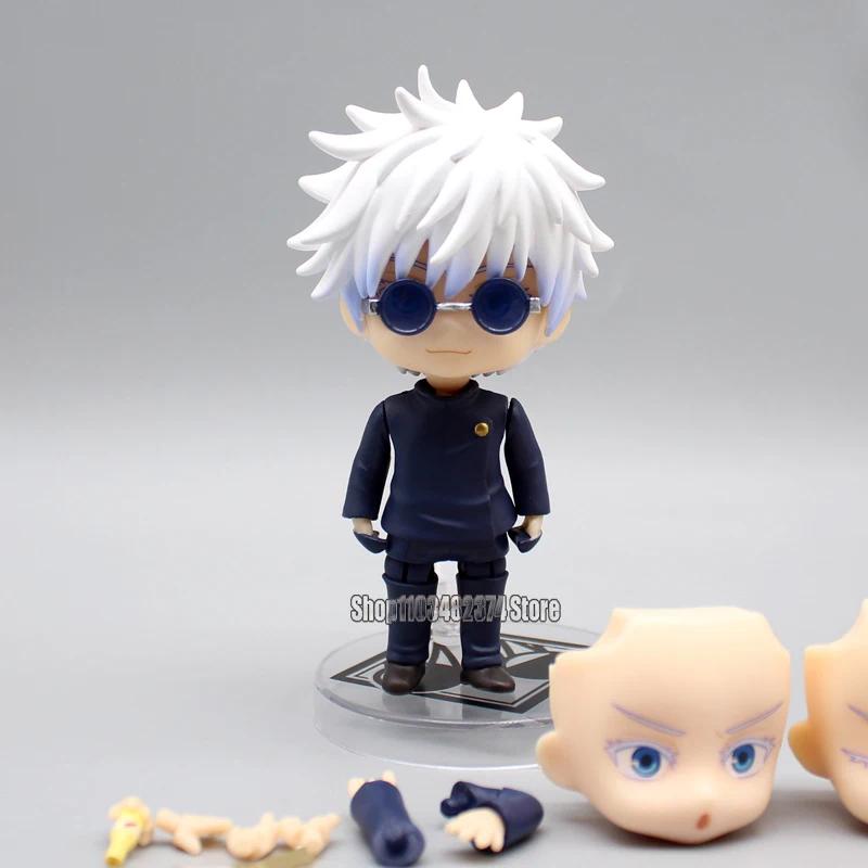 Anime GSC Gojo 2205 Nendoroid Jujutsu Kaisen Figures Cute Dolls Satoru Gojo Figure Q Version Figurine PVC Model Birthday Gifts popular Anime GSC Gojo 2205 Nendoroid Jujutsu Kaisen Figures Cute Dolls Satoru Gojo Figure Q Version Figurine PVC Model Birthday Gifts popular