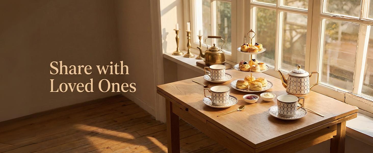 CwlwGO-European style cup and saucer set, 7 oz (about 198.4 grams) bone china exquisite glazed platinum tea cup and saucer (two sets), golden spoon, mug, cappuccino, latte, MOCHA, elegant female suit.