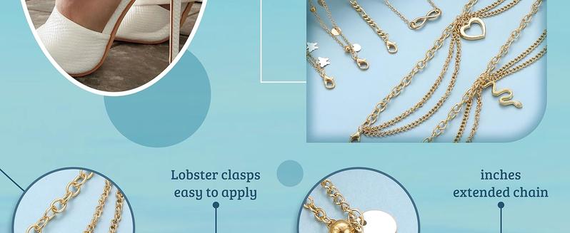 FUNRUN Toe Rings and Ankle Bracelets for Women Silver Rose Gold Plated Anklet Toe Rings Cute Layered Anklets Open Tail Rings Adjustable Beach Foot Jewelry for Summer