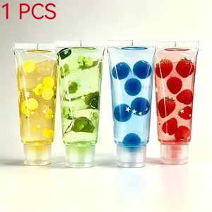 Jelly Soft Four-Part Toy, Toothpaste Tube Transparent Gel Squeeze, Sensory Squeeze Toy, Fun and Educational Plaything for Kids