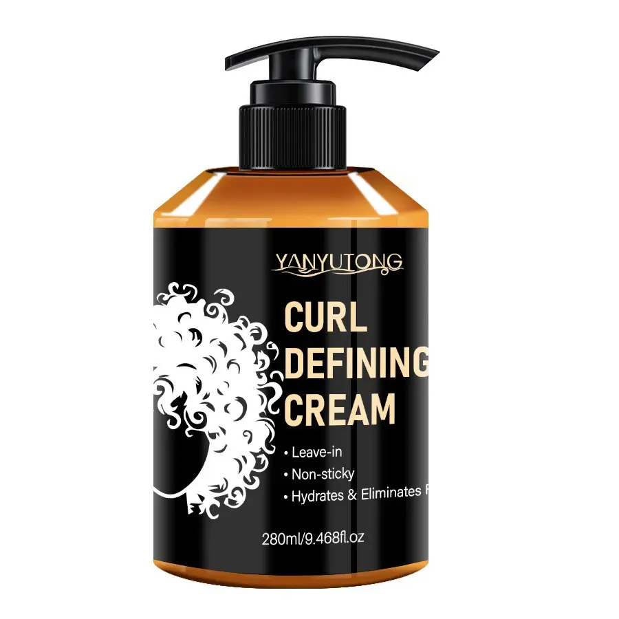 Long-Lasting Curl Defining Elastin, Moisturizing & Smoothing, Fix Hairstyle & Tame Frizzy Hair