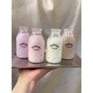 Milk Bottle Stress Ball Boba Tea Fidget Toy Water Bottle Squishy Anti Stress Funny Novelty Toy Stress Relief Toys For Children