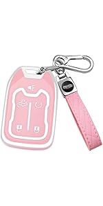 for GMC Key Fob Cover with Keychain，Key Case Shell TPU Full Protection Compatible with GMC Chevy Acadia Sierra Terrain Silverado 1500 2500HD 3500HD Tahoe (Blue, 5 Button)