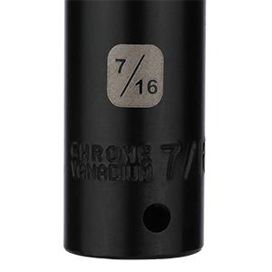 55PCS 1/4 Inch Drive Master Impact Socket Set, Metric/SAE, Deep/Shallow, 6 Point, CR-V, 5/32 Inch - 9/16 Inch, 4mm - 15mm, With Extensions,Adapters,Universal Joint