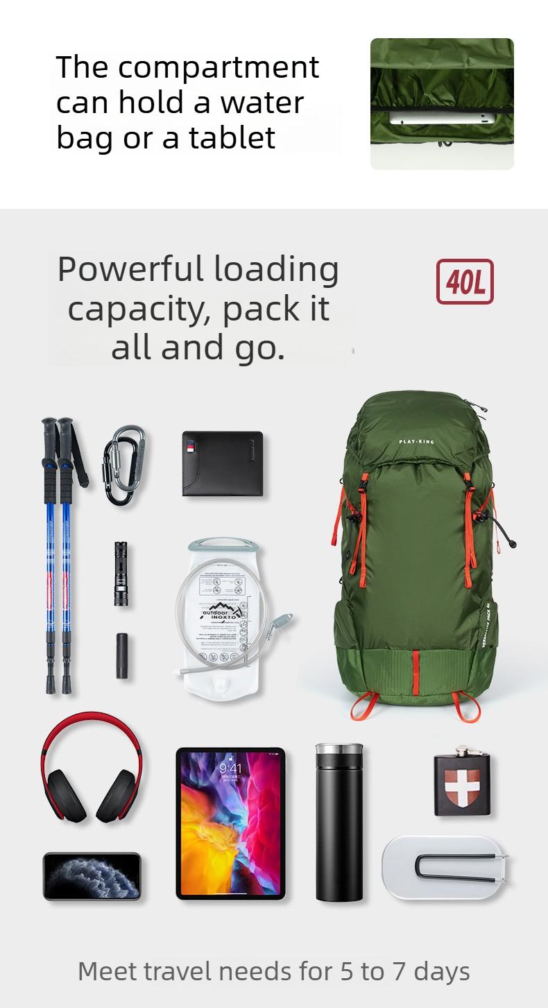 Hiking Bag Hiking Leisure Large Capacity Backpack Lightweight Outdoor Backpack