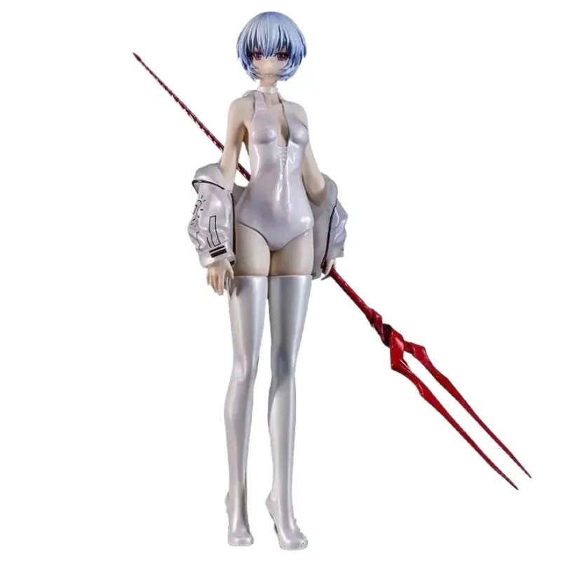 Warrior Figures, New Anime Figures, 2D Anime Peripheral Creative Cartoon Standing Desktop Decorations and Gifts, Asuka, Langley, Creative Figures
