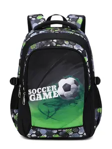 Football Backpack, Large Capacity Travel Shoulder Bag, Waterproof Lightweight Durable Camouflage, Student School Supplies