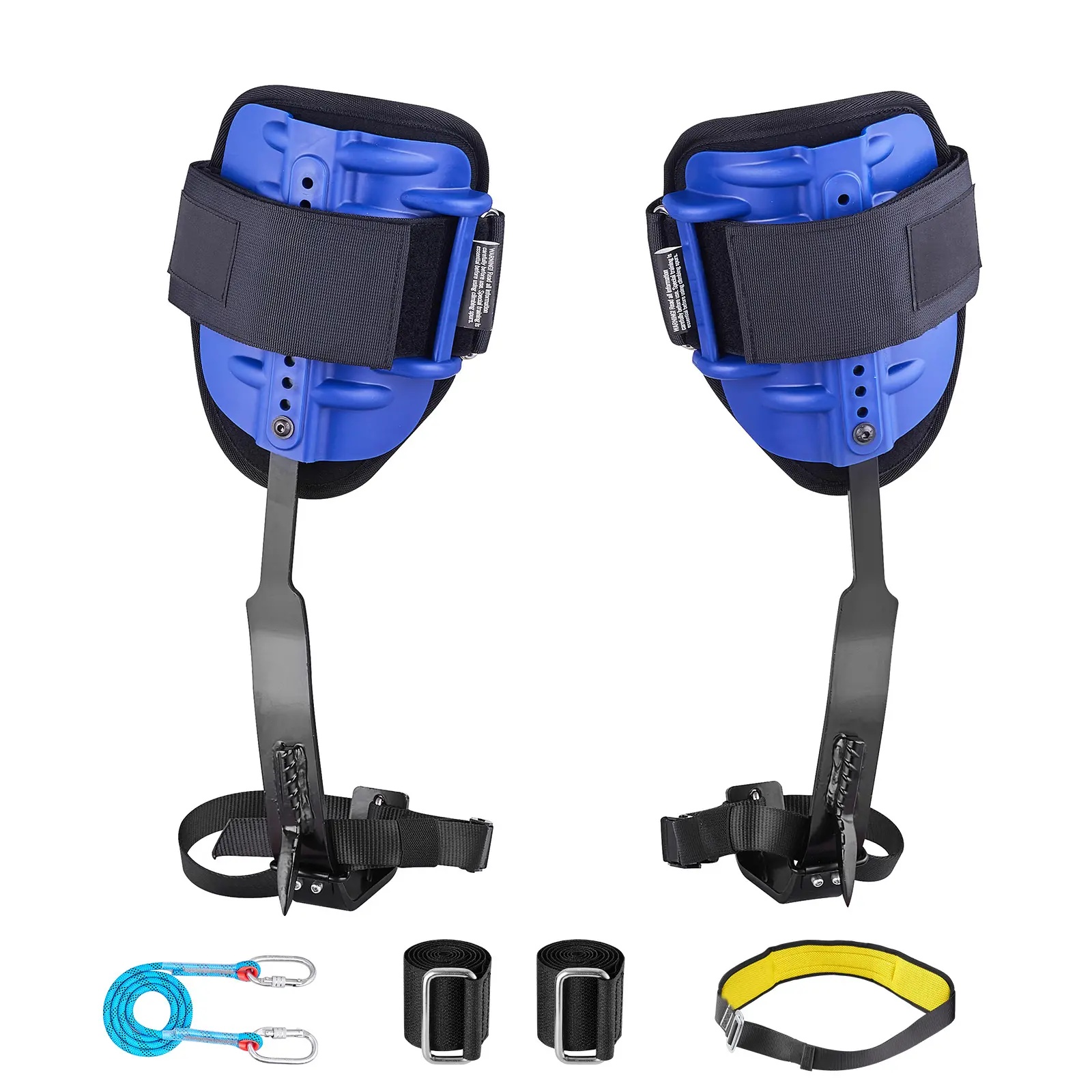 Tree Climbing Spikes Set, 350 lbs / 159 kg Maximum Load, Complete Tree Climbing Kit, Comfortable Fit
