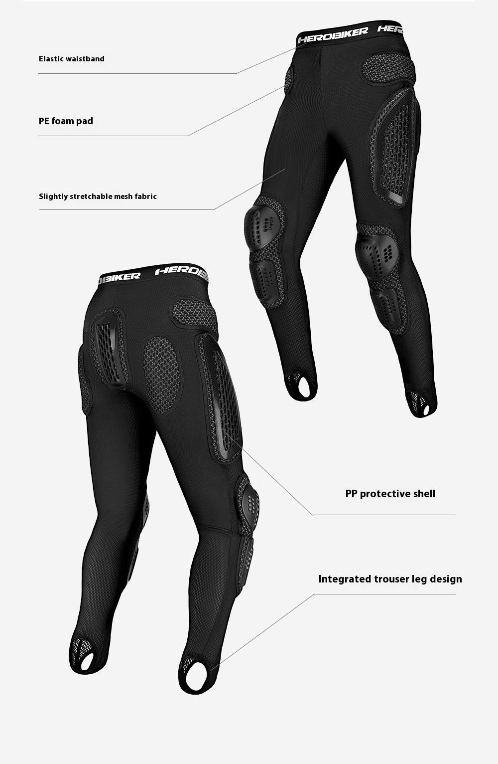Motorcycle Armor Clothing Protective Gear Riding Anti-Fall Leggings Knee Pads Elbow Pads Neck Guard Rider Armors
