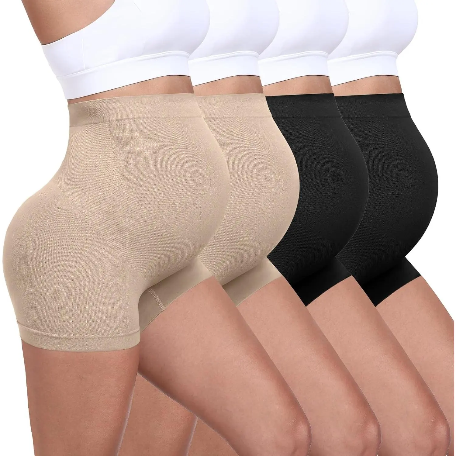 Seamless Maternity Shapewear, Belly Support Pregnancy Underwear for Maternity Photography and Baby Shower Dresses
