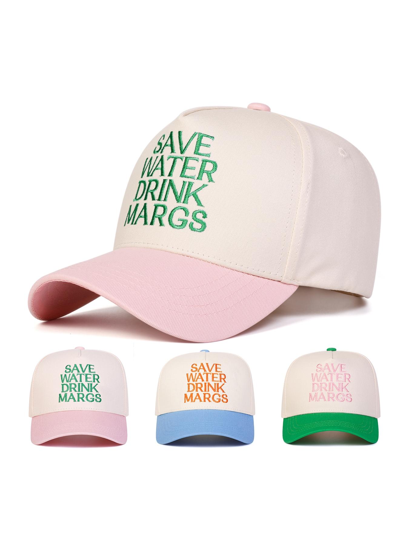 Unisex Margs Five-Sided Baseball Cap, Snapback Hat Cap, Outdoor Sun Protection Adjustable Casual Hat, Suitable for Spring & Fall Travel Beach Vacation, Fitted Baseball Cap