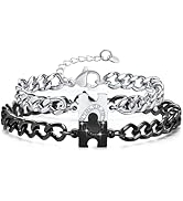 Personalized Couple Bracelet Customized Couple Bracelets Set Mutual Attraction Custom Name Relationship Bracelet Personalized Gift for Men Women  Valentine's Day gift