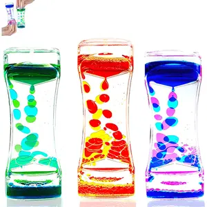 3 Pack Liquid Motion Bubbler Timer Sensory Calming Fidget Toy Autism Community Toys for Kids Teenager Adultsfidget toys