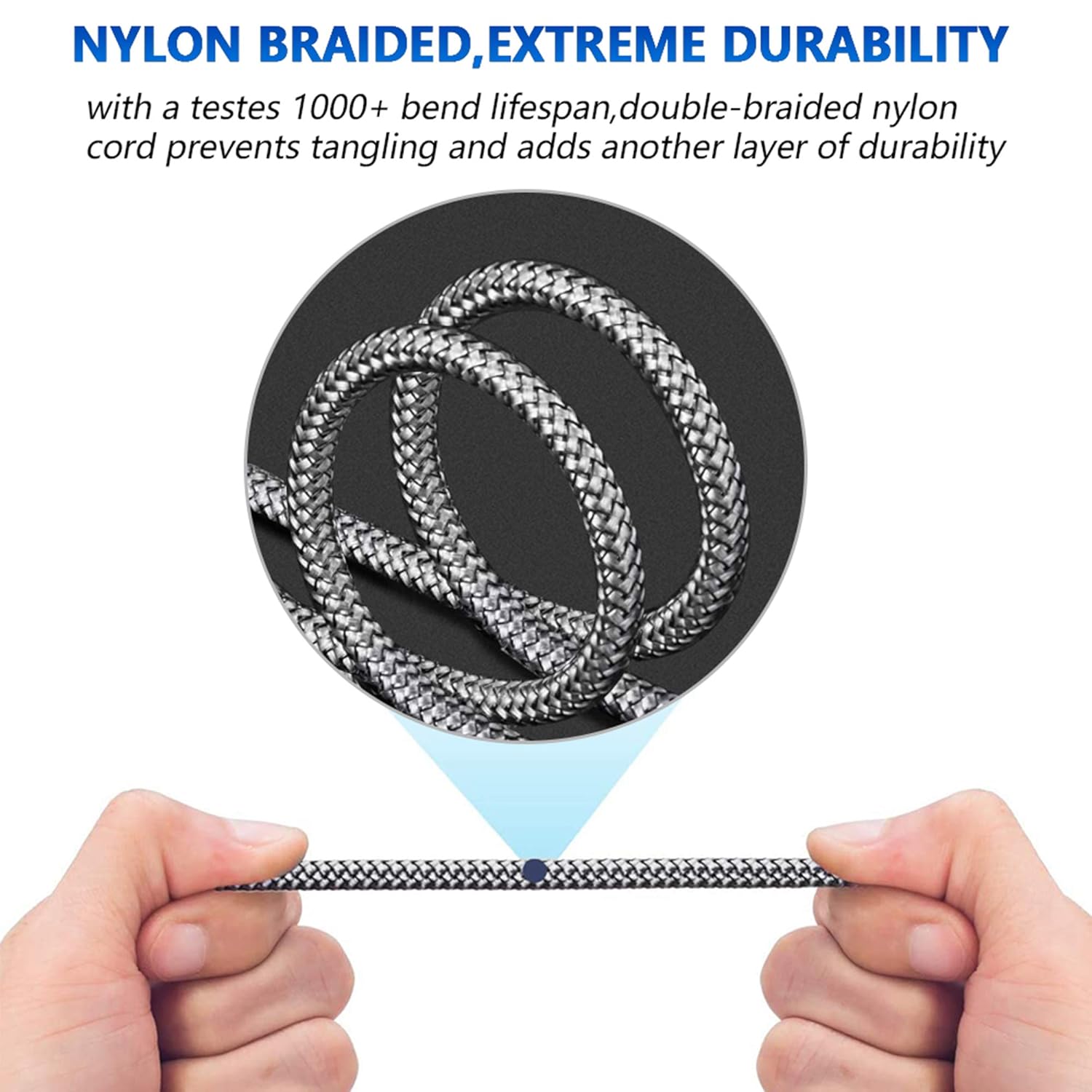 Male to Male Audio  6Ft,4 Pole Hi-Fi Stereo Sound 3.5mm Aux  Adapter/Auxiliary /Aux Cord Compatible  3.5mm-Enabled Devices for  (6Ft, )